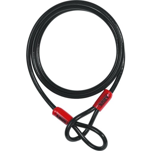 Abus Cobra Cable 10/200 Schlaufenkabel, black/smoke, AS