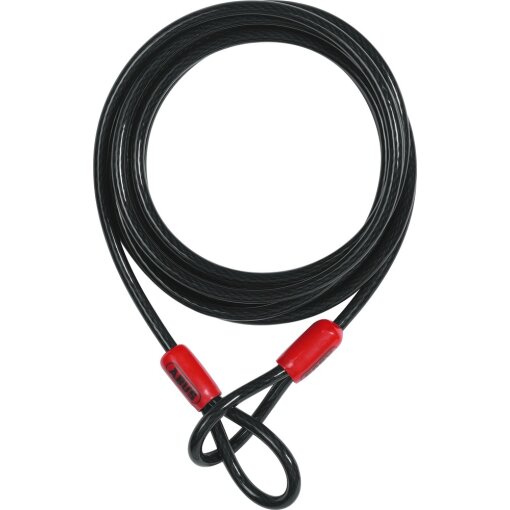 Abus Cobra Cable 10/500 Schlaufenkabel, black, AS