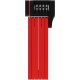 Abus Faltschloss uGrip Bordo Combo 5700C/80 red, AS