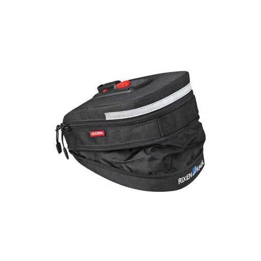 Klickfix Micro 200 expandable Satteltasche, schwarz, lose